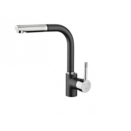 Кухненски смесител Teka Ares 938 Pull-out ЧЕРЕН - Изображение 