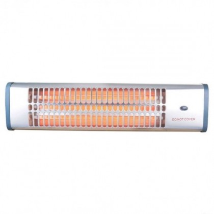 Печка за баня Rosberg R51972B, 1200W, Кварц, 3 тръби, 3 нива, IPX4, Сребрист - Изображение 