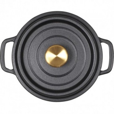 Чугунена тенджера Russell Hobbs RH02524BEU7, 24 см, 3.4 l, Индукция, Фурна до 240C, Черен - Изображение 7