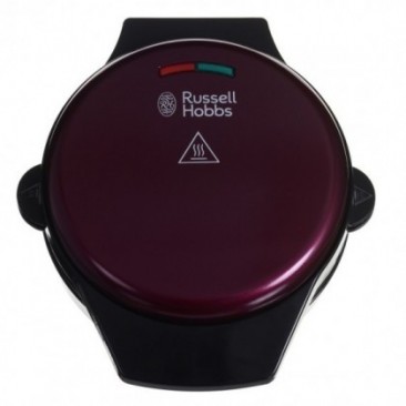 Гофретник 3в1 Russell Hobbs Fiesta 24620-56, 900w, Незалепващи плочи, Самозаключващ се капак, Бордо/черен - Изображение 3