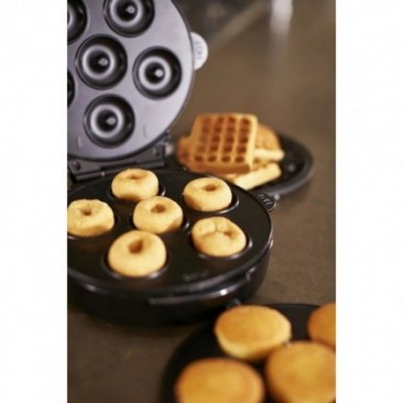 Гофретник 3в1 Russell Hobbs Fiesta 24620-56, 900w, Незалепващи плочи, Самозаключващ се капак, Бордо/черен - Изображение 4