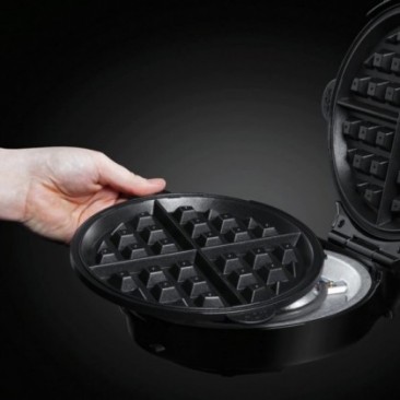 Гофретник 3в1 Russell Hobbs Fiesta 24620-56, 900w, Незалепващи плочи, Самозаключващ се капак, Бордо/черен - Изображение 7