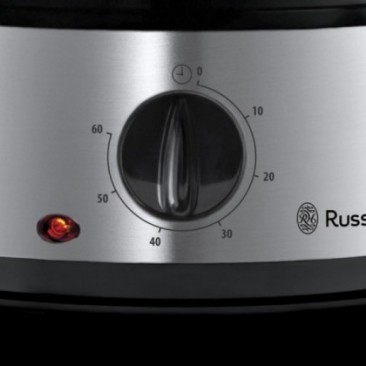 Уред за готвене на пара Russell Hobbs 19270-56, 800W, 3 нива, 9 литра, Таймер 60 мин, Инокс - Изображение 7