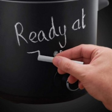 Уред за бавно готвене Slow cooker Russell Hobbs 24180-56 Chalkboard, 3.5 литра, Керамичен съд, 3 програми, Черен - Изображение 4
