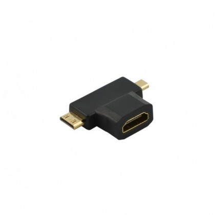 Адаптер Diva HDMI/f – Micro/Mini HDMI/m
 - Изображение 