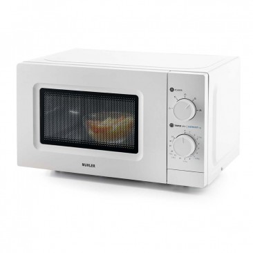 Микровълнова фурна MUHLER MO-5009 20L,бяла, механична - Изображение 1