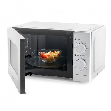 Микровълнова фурна MUHLER MO-5009 20L,бяла, механична - Изображение 4