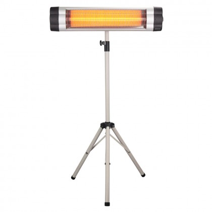 Печка кварцова Termomax TR25IS, 2500W, инфрачервена, стояща/стенна - Изображение 