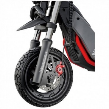 Електрическа тротинетка Segway – ZT3 Pro, 1600W, 25 км/ч, до 70 км, Сива-червена - Изображение 3