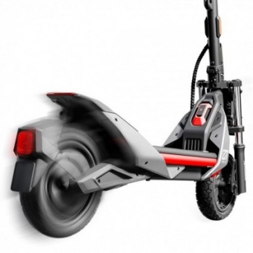 Електрическа тротинетка Segway – ZT3 Pro, 1600W, 25 км/ч, до 70 км, Сива-червена - Изображение 4
