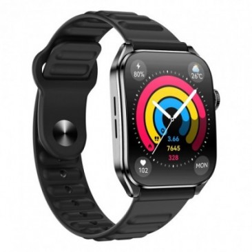 Смарт часовник Xmart AM1130B, AMOLED, Bluetooth 5.3, IP67, Черен - Изображение 3