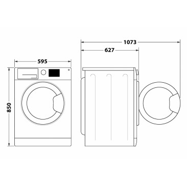 Пералня Whirlpool FFB 9489 WV EE - Изображение 4