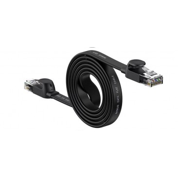 Кабел мрежов плосък високоскоростен CAT6 RJ45 поддържащ Gigabit Ethernet WKJS000001 BASEUS 1.5м - Изображение 3