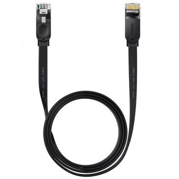 Кабел мрежов плосък високоскоростен CAT6 RJ45 поддържащ Gigabit Ethernet WKJS000001 BASEUS 1.5м - Изображение 1