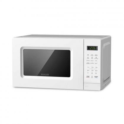 Микровълнова фурна MUHLER MO-5059D 20L, бяла, дигитална - Изображение 