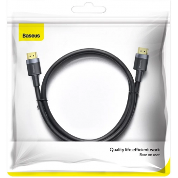 Кабел HDMI A мъжки към HDMI A мъжки BASEUS 2.0 4К 2 м. - Изображение 4