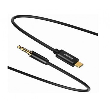 Кабел Baseus - CAM01-01 USB Type-C мъжки към 3,5 мм мъжки AUX аудио кабел M01 - Изображение 2