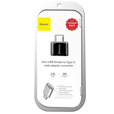 Преход USB A-F / USB TYPE C Male CATOTG-01 MINI BASEUS - Изображение 3