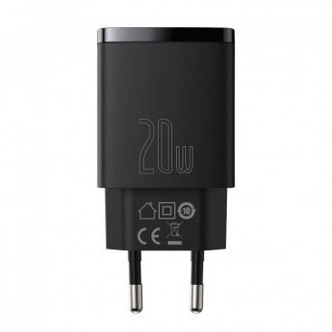 Бързо зарядно устройство USB A / USB Type C 20W CCXJ-B01 BASEUS - Изображение 1