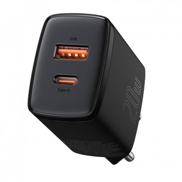 Бързо зарядно устройство USB A / USB Type C 20W CCXJ-B01 BASEUS - Изображение 3