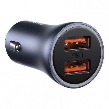 Бързо автомобилно зарядно устройство 2X5V/2X3A USB 40W CCJD-A0G BASEUS - Изображение 1