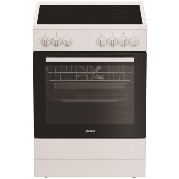 Готварска печка с керамичен плот Indesit I6V5PMW - Изображение 2