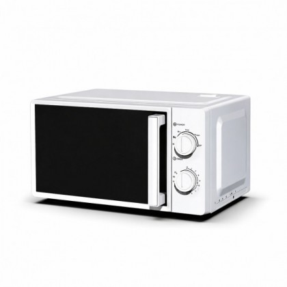 Микровълнова фурна  20л elite emo-mwo3720, бяла - Изображение 