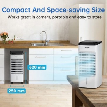 Мобилен охладител Air Cooler ZENET ZET-483 4 в 1 - Изображение 4
