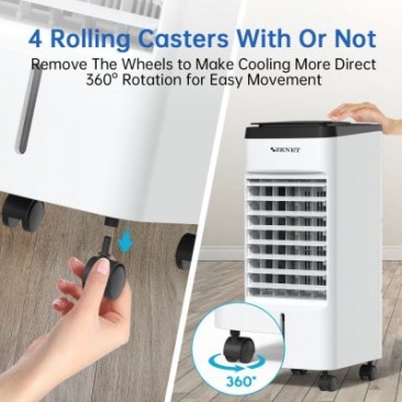 Мобилен охладител Air Cooler ZENET ZET-483 4 в 1 - Изображение 6