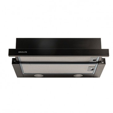 Абсорбатор за вграждане Davoline OMEGA PLUS BLACK 60 - Изображение 2
