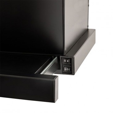 Абсорбатор за вграждане Davoline OMEGA PLUS BLACK 60 - Изображение 3