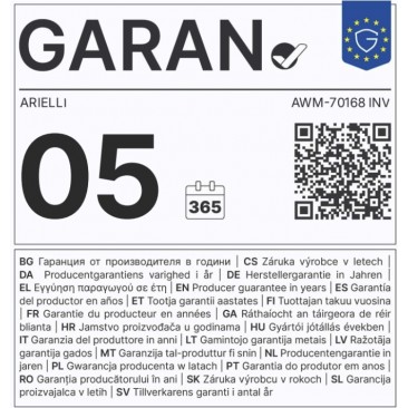 Пералня ARIELLI AWM-70168 INV - Изображение 5