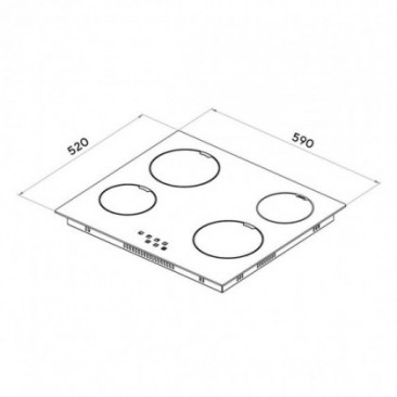 Плот за вграждане kumtel v6-04t - Изображение 3