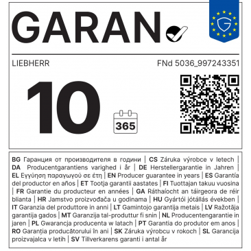 Фризер LIEBHERR FNd 5036 plus NoFrost, 238 л, 165.5 см - Изображение 5