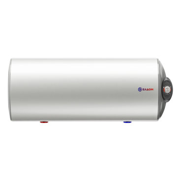 Бойлер Eldom 120 WHF12046FBR, 116 л, 3 kW, хоризонтален, емайлиран, изводи отдясно, тръби отдолу, механично управление - Изображение 1