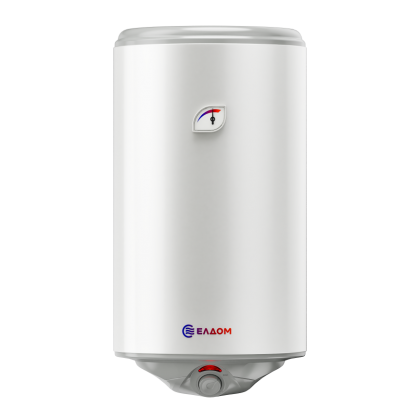 Бойлер Eldom Style 80 WVY08044F, 77 л, 3 kW, вертикален, емайлиран, голям диаметър, механично управление - Изображение 