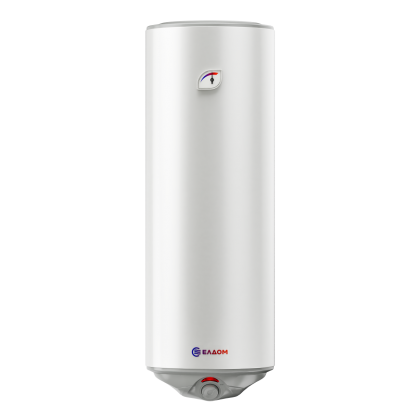 Бойлер Eldom Style 80 WVY08039F, 75 л, 2 kW, вертикален, емайлиран, малък диаметър, механично управление - Изображение 