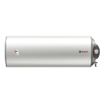 Комбиниран бойлер Eldom 80 WHF08039FRSR, 73 л, 2 kW, хоризонтален, емайлиран, с 1 дясна серпентина - Изображение 1