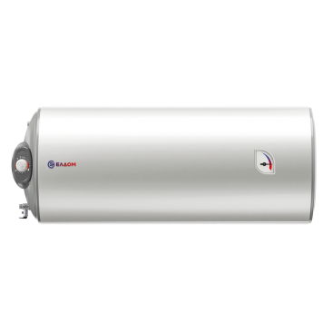 Комбиниран бойлер Eldom 120 WHF12046FLSL, 112 л, 3 kW, хоризонтален, емайлиран, с 1 лява серпентина - Изображение 1