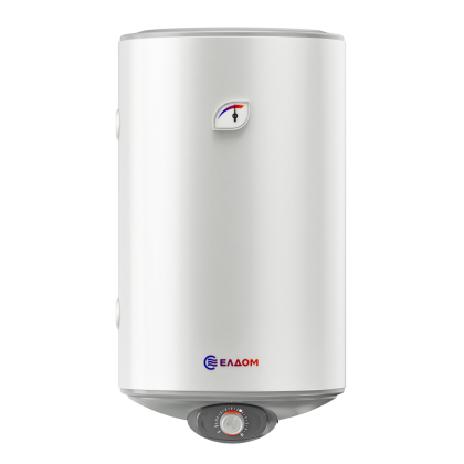 Комбиниран бойлер Eldom 80 WVF08046FTLG, 76 л, 2 kW, вертикален, емайлиран, с 1 лява серпентина - Изображение 