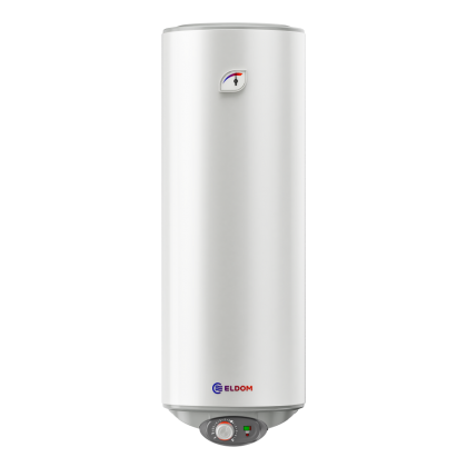Бойлер Eldom 80 WVF08039FA, 75 л, 3 kW, вертикален, емайлиран, с аноден тестер, механично управление - Изображение 