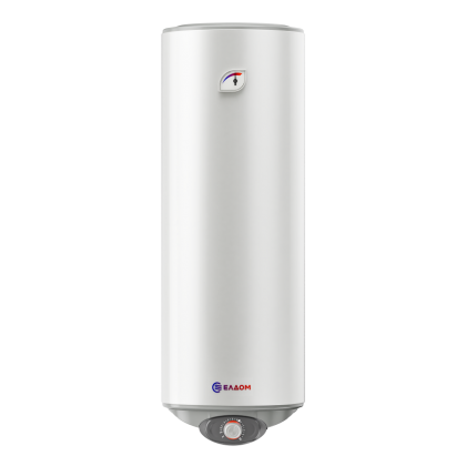 Бойлер Eldom Evrika 80 WVF08039QC, 75 л, 2 kW, вертикален, емайлиран, сух керамичен нагревател, механично управление - Изображение 