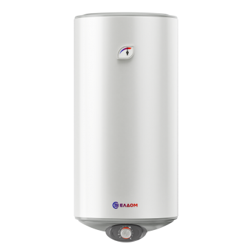 Бойлер Eldom Evrika 100 WVF10046QC, 95 л, 2 kW, вертикален, емайлиран, сух керамичен нагревател, механично управление - Изображение 1