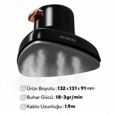 Мини уред за гладене на пара kumtel hmgs-04 - Изображение 1