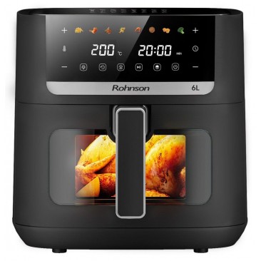Фритюрник Airfryer Rohnson R-2883 - черен - Изображение 1