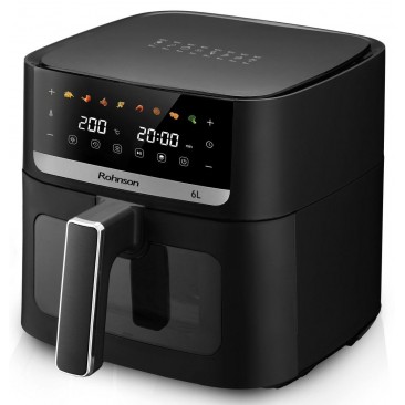 Фритюрник Airfryer Rohnson R-2883 - черен - Изображение 2