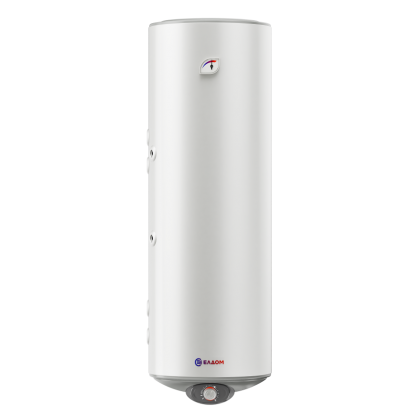 Комбиниран бойлер Eldom 150 WVF15046FS21L, 140 л, 3 kW, вертикален, емайлиран, 2 леви паралелни серпентини - Изображение 