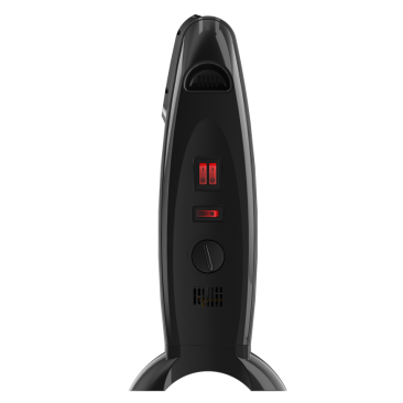 Подов конвектор Eldom CFV2000BL, 2000 W, с вентилатор, 3 степени на мощност, механично управление, черен, 16–22 м² - Изображение 4